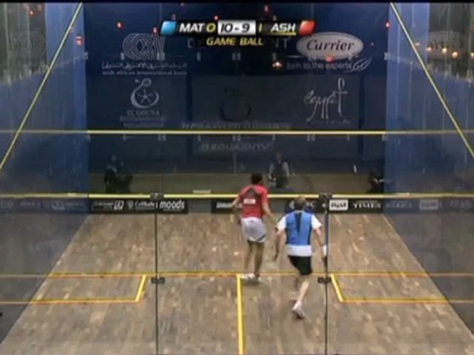 Squash: Ashour im EGS-Open-Finale