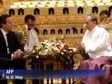 British PM on historic Myanmar visit