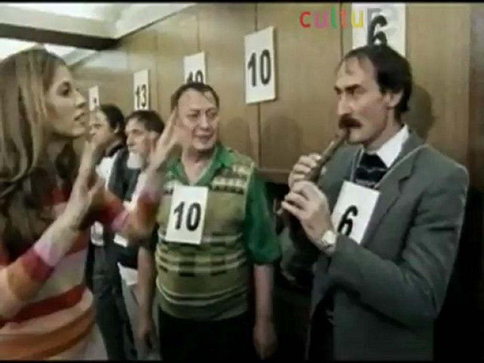 Sexy woman on blind date with losers
