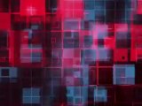 ArtLoops Stock Video Background - Abstract Geometric Patern, Red-Blue Squares