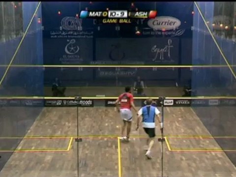 Squash Open El Gouna - Victoire de Ramy Ashour