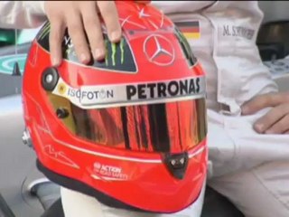 Grand Prix de Chine - Schumi plus rapide