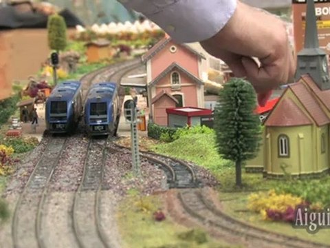 Le réseau Ludopole de l'Association des Modélistes Ferroviaires du Lyonnais