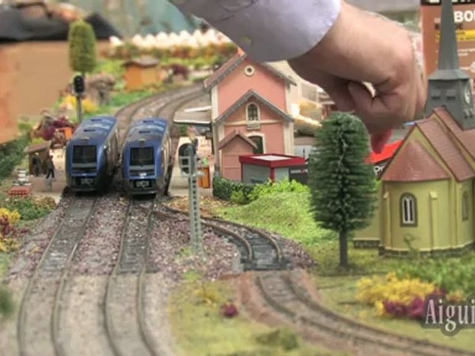 Le réseau "Ludopole" de l'Association des Modélistes Ferroviaires du Lyonnais