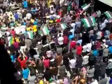 فري برس حمص القريتين جمعة ثورة لكل السوريين جننوا البعثية 13 4 2012 Homs