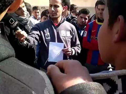 فري برس الحسكة فضيحة الفضائية السورية مع احد قيادات حزب البعث حزب الدجل والنفاق 13 4 2012 ALhasaka