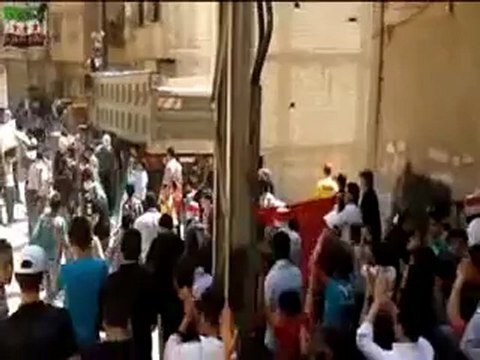 فري برس ريف دمشق التل مظاهرة احرار التل 13 4 2012ج2 Damascus