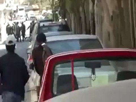 فري برس ريف دمشق الاشتباك مع العصابة الأسدية التل 13 4 2012 Damascus