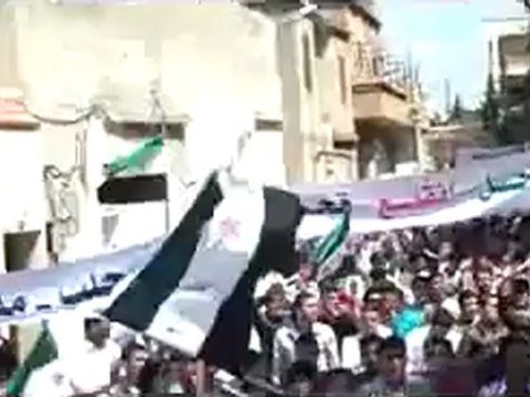 فري برس حلب جمعة الثورية لكل السوريين مظاهرة اعزاز 13 4 2012 ج5 Aleppo