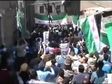فري برس حمص القديمة مظاهرة جمعة ثورة لكل السوريين 13 4 2012 Homs
