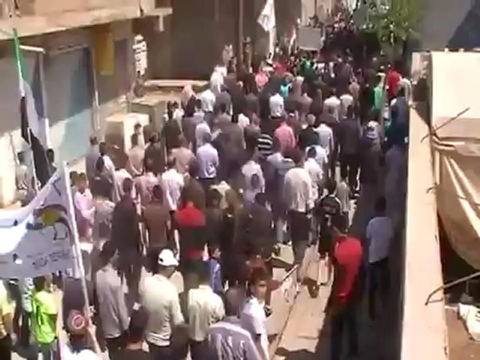 فري برس الحسكه أحرار الدرباسية  جمعة ثورة لكل السوريين دقة عالية 13 4 2012 ALhasaka