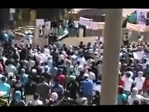 فري برس الحسكة غويران مظاهرة جمعة ثورة لكل السوريين 13 4 2012 ج2 ALhasaka