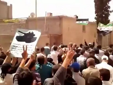 فري برس ريف دمشق حرستا جمعة ثورة لكل السوريين 13 4 2012 ج2 Damascus