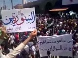 فري برس درعا ابطع جمعة ثورة لكل السوريين 13 4 2012 Daraa