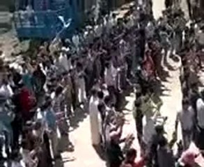 فري برس الشيخ مسكين درعا ثورة كل السورين 13 04 2012 ج3 Daraa