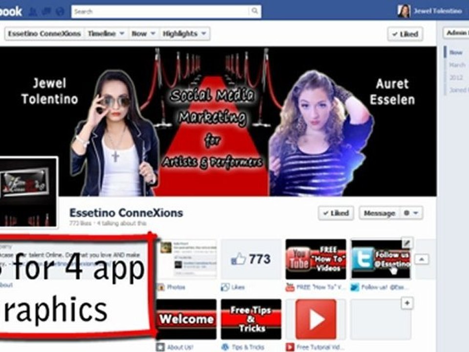 How to Customize Your Facebook Fan Page App Graphics ...