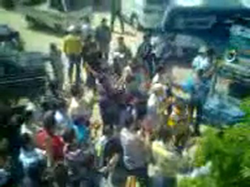 فري برس ريف دمشق مظاهرة حمورية الجمعة 13 4 2012 ج1 Damascus