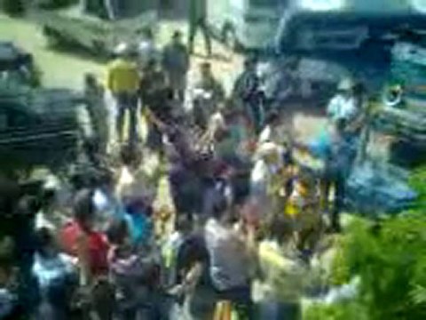 فري برس ريف دمشق مظاهرة حمورية الجمعة 13 4 2012 ج1 Damascus