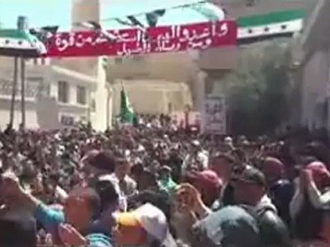 فري برس ريف دمشق قارة ريف دمشق جمعة ثورة لكل السوريين 13 4 2012 ج3 Damascus