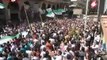 فري برس ريف دمشق دوما مميز وبدقة عالية حشود من الثوار في ساحة 13 4 2012 Damascus