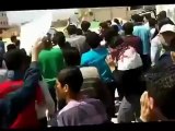 فري برس ريف دمشق داريا مظاهرة رائعة من جامع السمح بن مالك 13 4 2012 ج1 Damascus