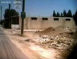 فري برس ريف دمشق داريا جانب من الانتشار الامني في المدينة13 4 2012 ج2 Damascus