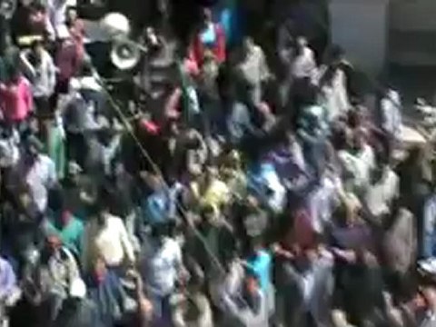 فري برس ريف دمشق أبطال الزبداني بمظاهرة حاشدة في جمعة ثورة لكل السوريين 13 4 2012 Damascus