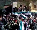 فري برس ريف دمشق  عين منين جمعة ثورة لكل السوريين 13 4 2012 ج4 Damascus