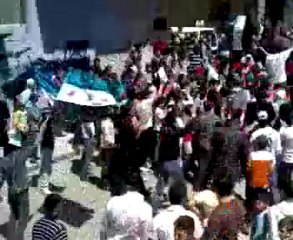 فري برس ريف دمشق  عين منين جمعة ثورة لكل السوريين 13 4 2012 ج1 Damascus