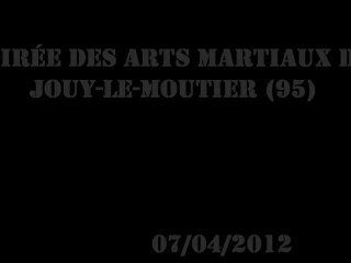 Le Yi-King Do à la soirée des Arts Martiaux de Jouy-le-Moutier 2012