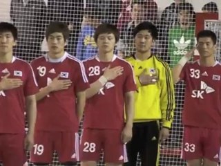 Handball : l'hymne de Corée du Sud