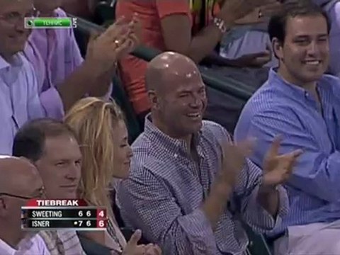 Houston 2012 / 1/4 финала / Джон Изнер (США) – Райан Свитинг (США) / Isner - Sweeting / НТВ+