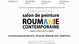 Salon de Peinture Roumaine, vernissage