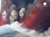 Mount Etna eruption creates new mountain crater