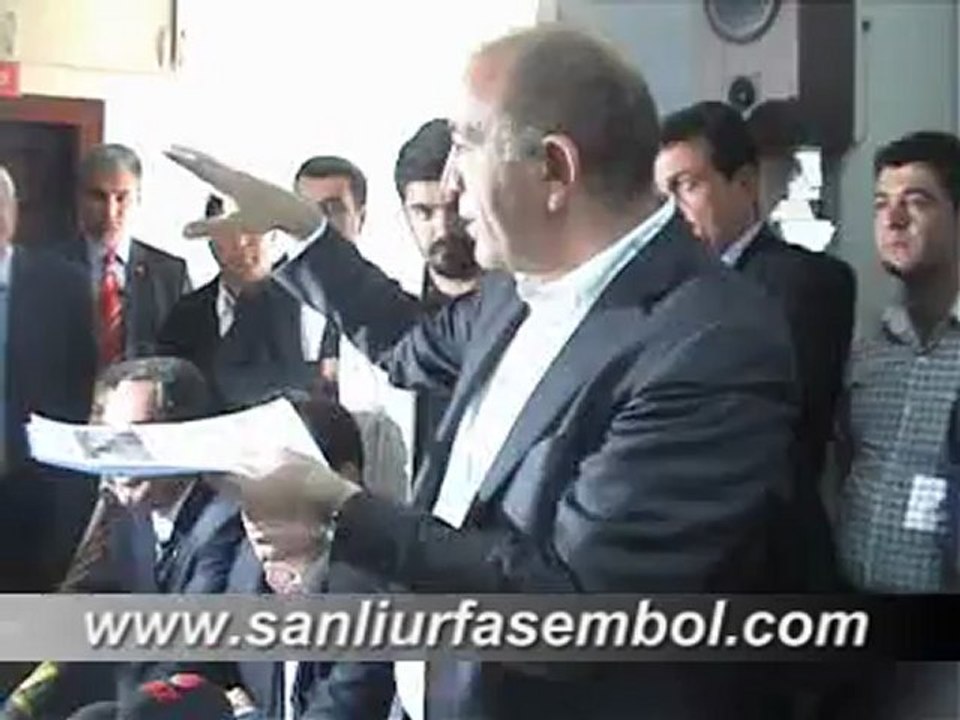 ŞANLIURFA GÜRSEL TEKİN BASIN TOPLANTISI