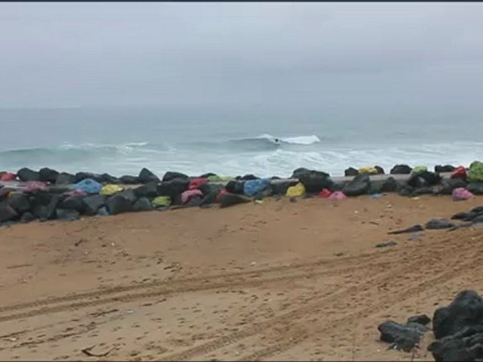 Samedi  14 avril surf report vidéo enregistré à 13h00
