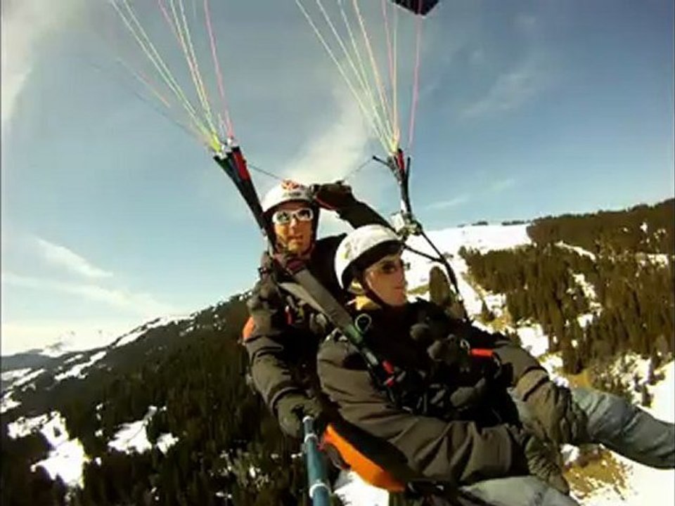 Les gets parapente 2012