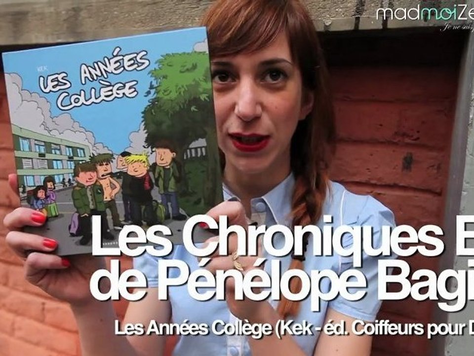Mes Années Collège (Kek) Chronique BD Pénélope Bagieu