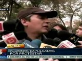 Chile: alumnas expulsadas por participar en manifestaciones