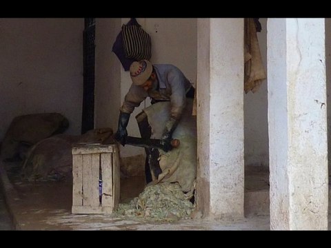 MARRAKECH le quartier des tanneurs