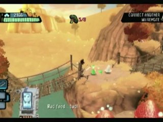 Classic Game Room - CLOUDY WITH A CHANCE OF MEATBALLS Wii review