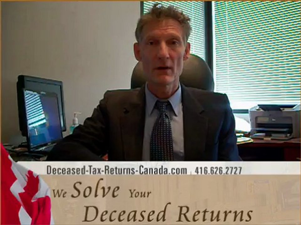 Mississauga-Tax-Services.ca - Deceased Returns, Legal Representative