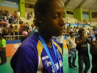 Sara Joya:"La experiencia estuvo en ambos lados, yo creo que la tranquilidad fue el factor para nosotras".