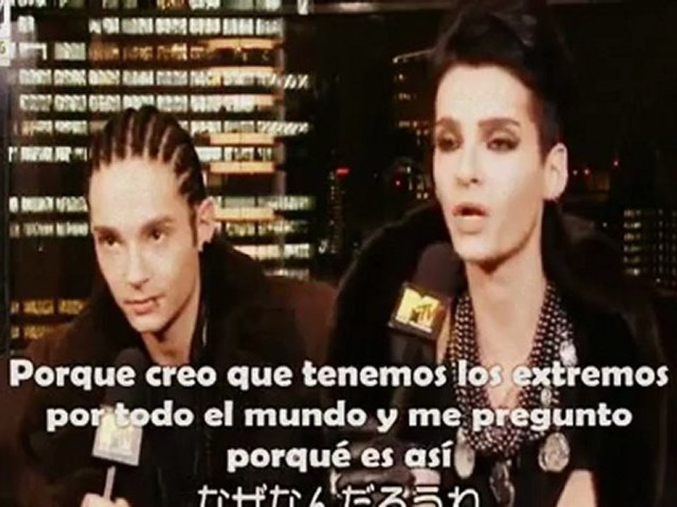 Tokio Hotel interview on MTV Japan ING (Sub.Español)