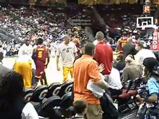 04/08/2012 - Cavaliers Vs. Nets - Starting Lineup Introductions