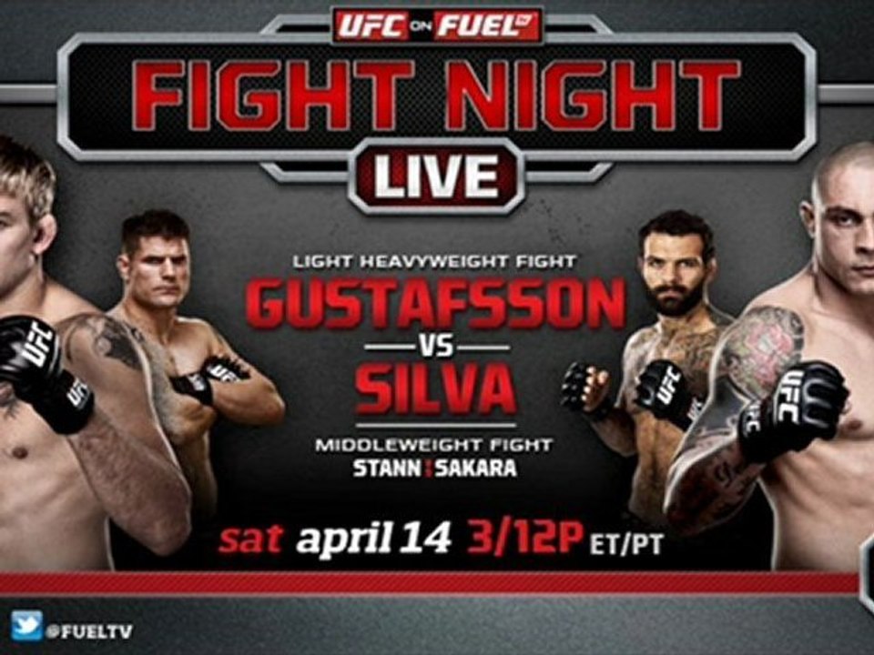 Alexander Gustafsson vs Thiago Silva Live Stream Online
