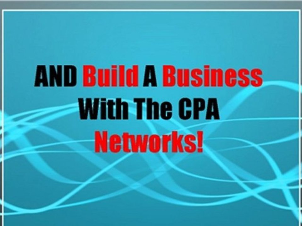 CPA Marketing With Tsunami CPA Profits