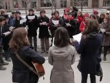 Chorale des grévistes - Gréve étudiante - Montréal