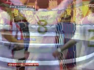 Athletico Madrid v Real Madrid - C. Ronaldo Amazing Free Kick - April 2012