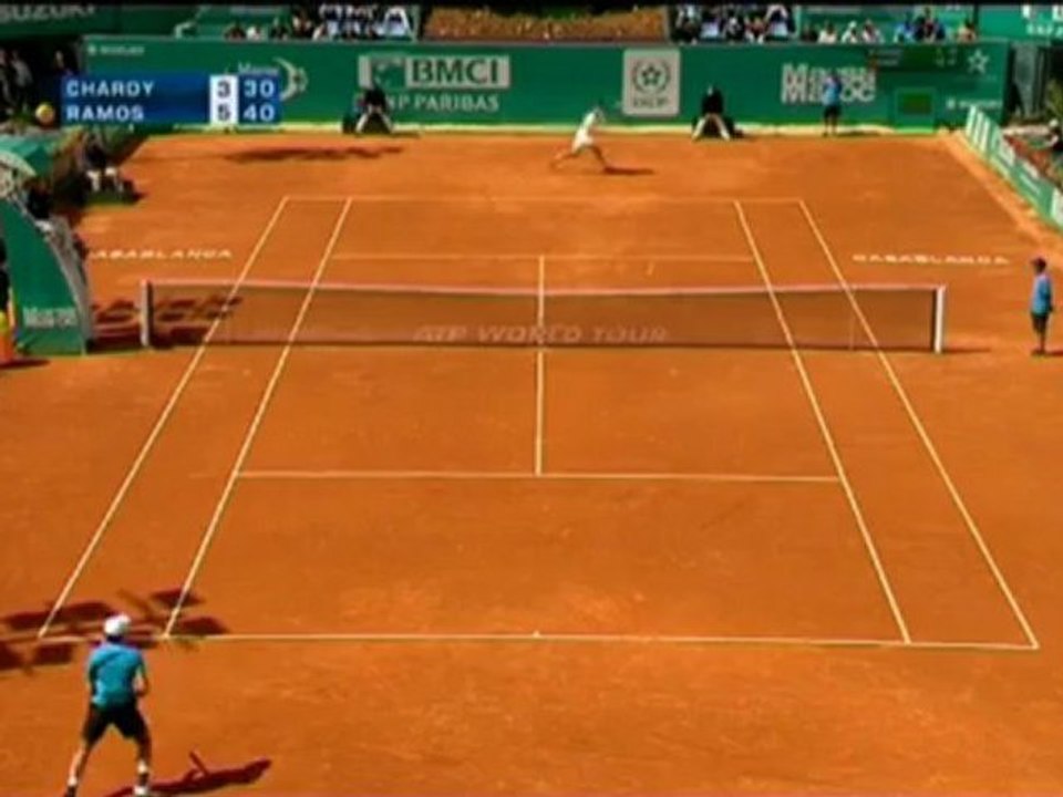 Casablanca - Chardy surpris par Ramos